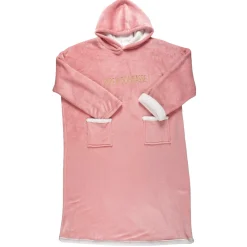 La Chaise Longue Cocoon-SWEAT PLAID BOMBASSE ROSE