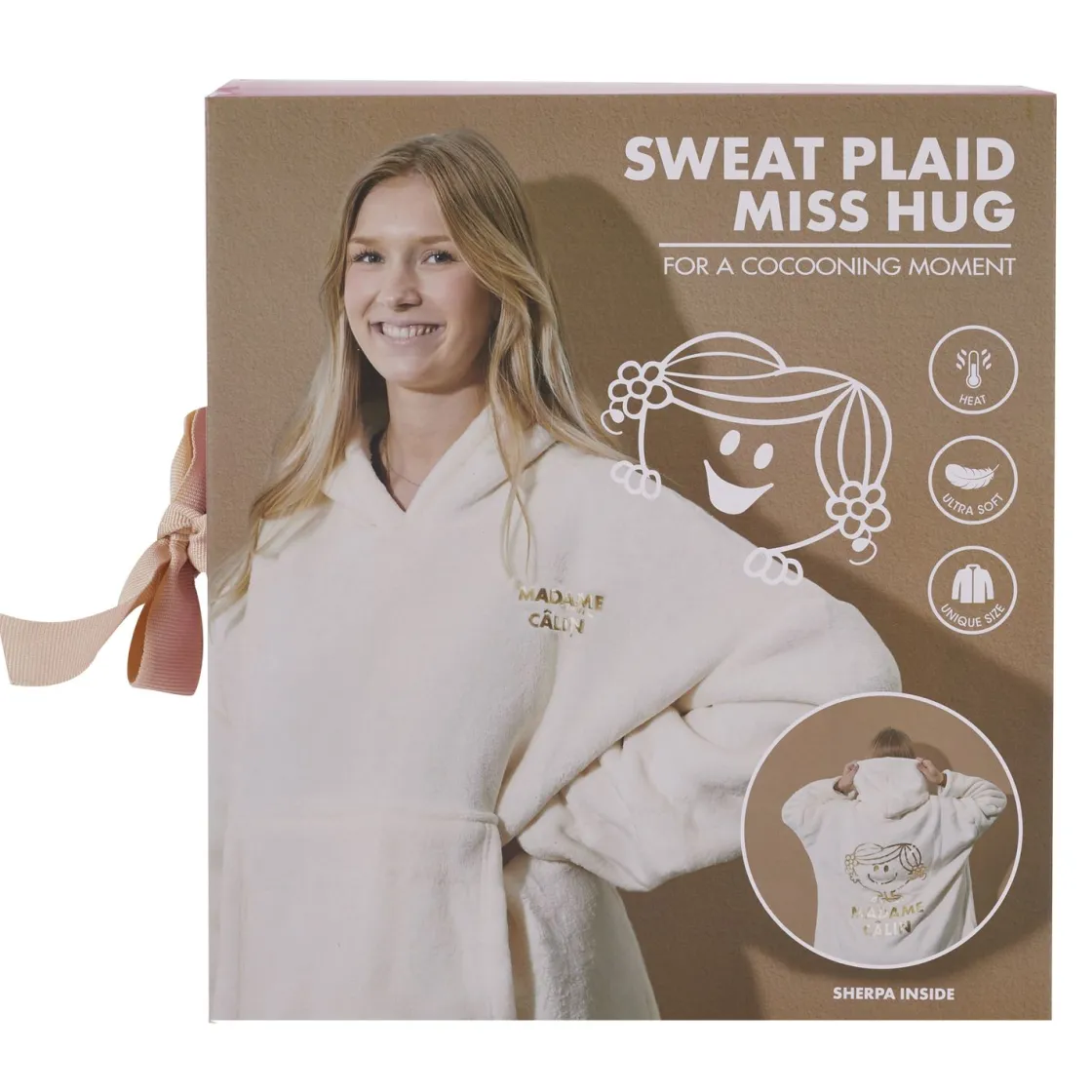 La Chaise Longue Cocoon-SWEAT PLAID MME CALIN