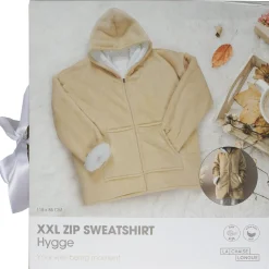 La Chaise Longue Cocoon-SWEAT ZIPPE XXL HYGGE