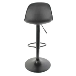 La Chaise Longue Mobilier-TABOURET DE BAR ISAK NOIR - Lot de 2