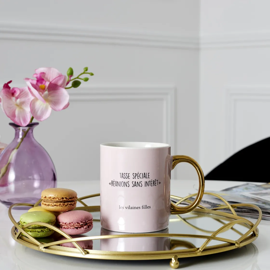 La Chaise Longue Thé & Café-TASSE ANSE DOREÉ SPECIALE REUNION