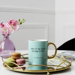 La Chaise Longue Thé & Café-TASSE ANSE DOREE QUAND VOUS POURREZ ME PARLER