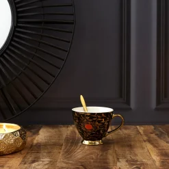 La Chaise Longue Thé & Café|Art De La Table-TASSE PALAZZO SOLEIL NOIR