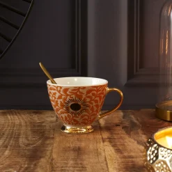 La Chaise Longue Thé & Café|Art De La Table-TASSE PALAZZO SOLEIL ROUGE