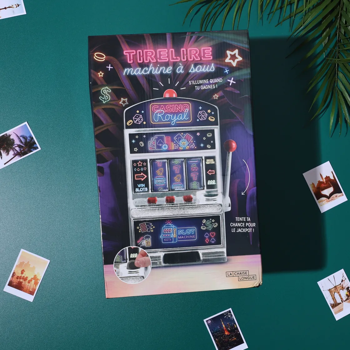 La Chaise Longue Déco-TIRELIRE MACHINE A SOUS GM