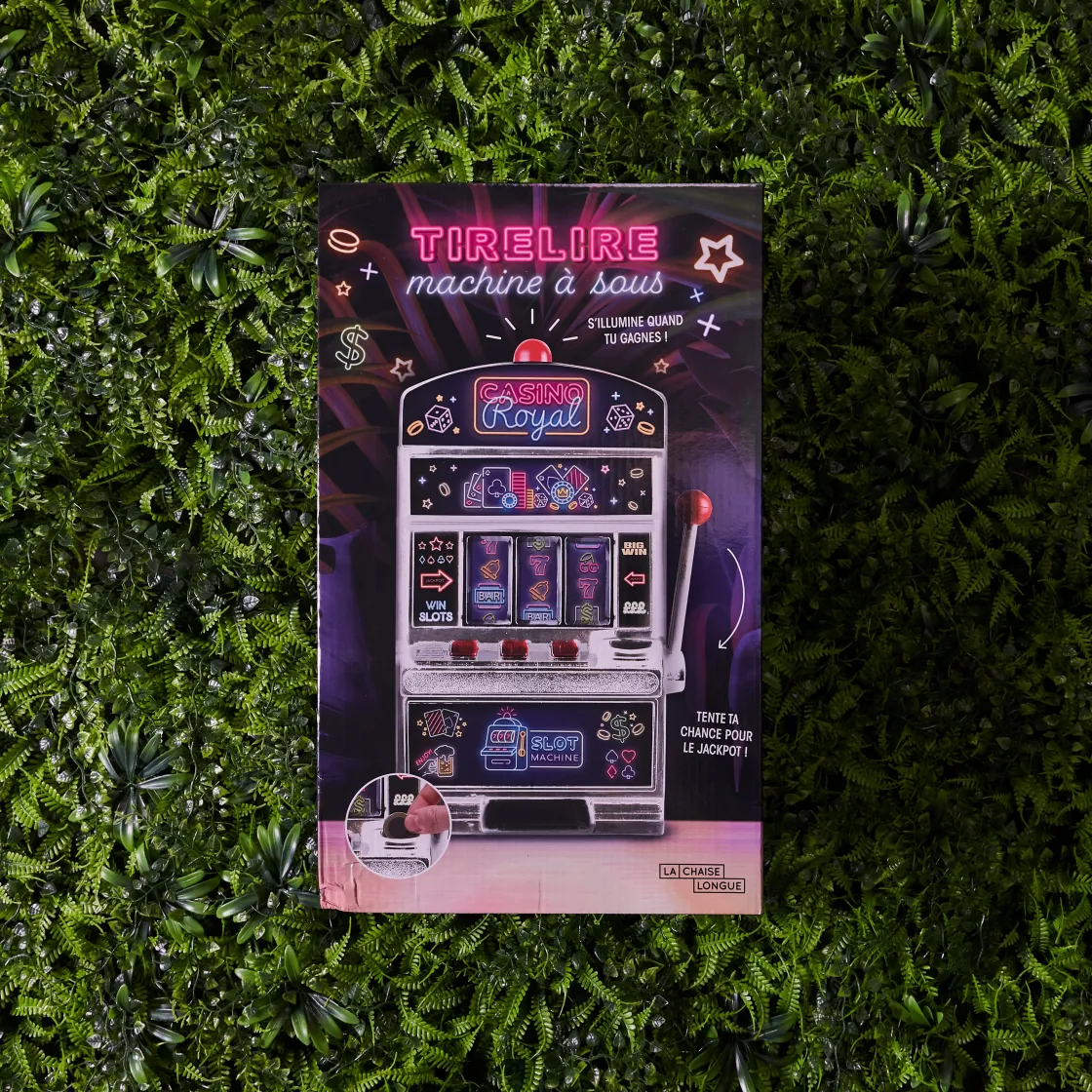 La Chaise Longue Déco-TIRELIRE MACHINE A SOUS GM