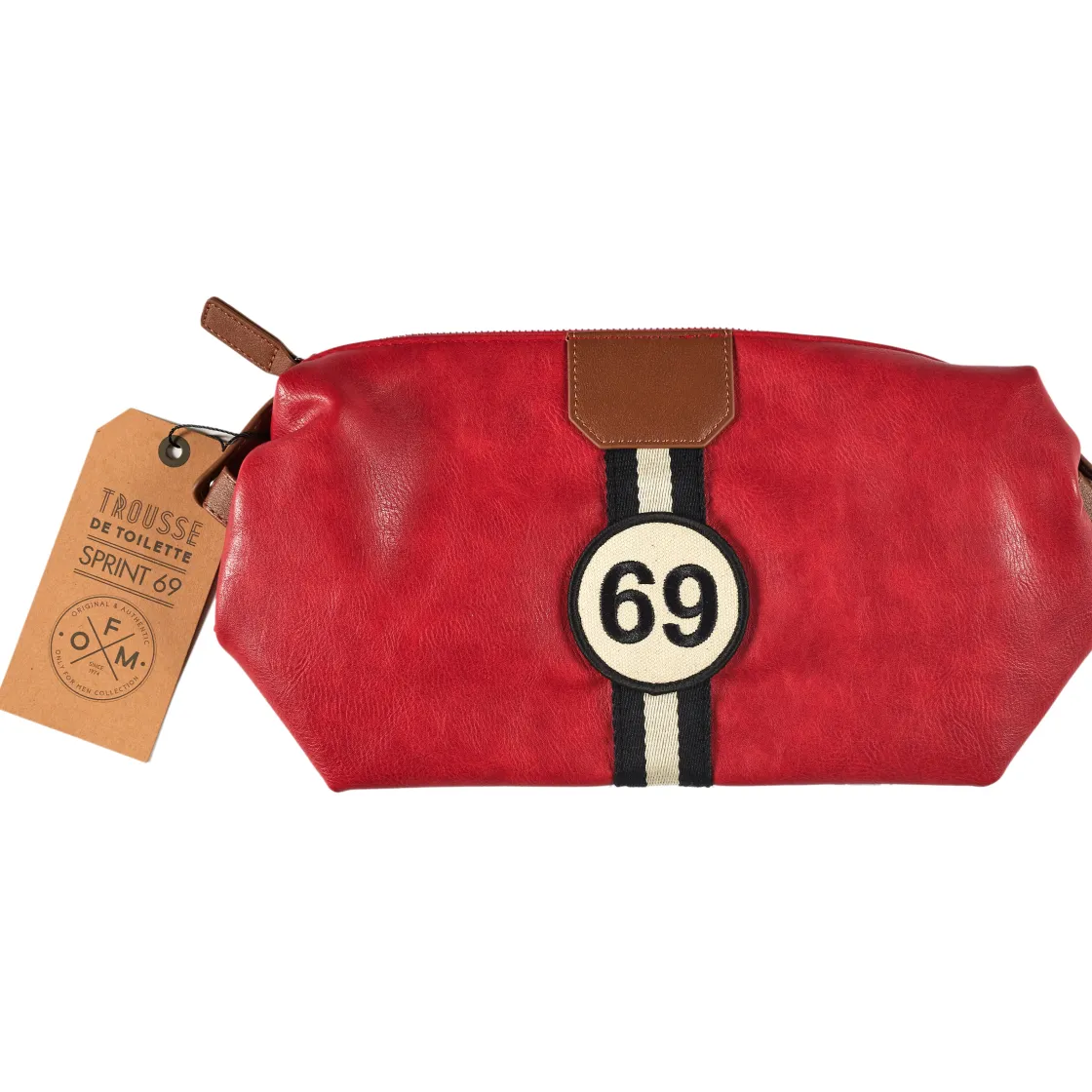 La Chaise Longue Sacs & Pochettes-TROUSSE DE TOILETTE SPRINT 69 DEEP RED EDITION