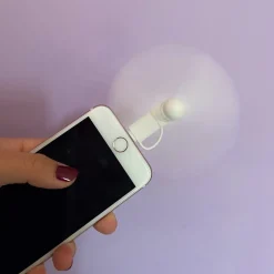 La Chaise Longue Accessoires|Accessoires Smartphone-VENTILATEUR SMARTPHONE BLANC