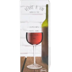 La Chaise Longue Vin & Champagne-VERRE A VIN HUMEUR DU JOUR