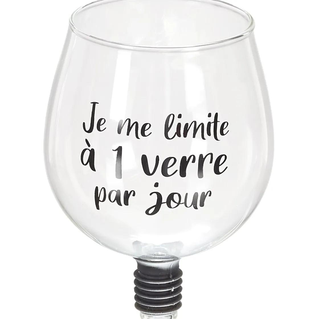 La Chaise Longue Vin & Champagne-VERRE EMBOUT DE BOUTEILLE