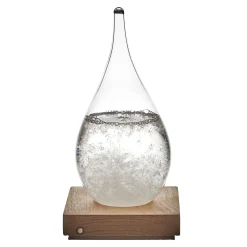 La Chaise Longue Déco-VERRE TEMPETE GOUTTE LED